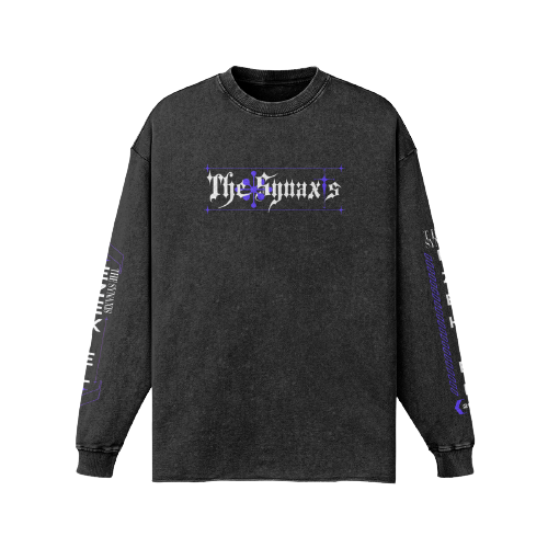 Ezekiel 25:19 Blue Long Sleeve