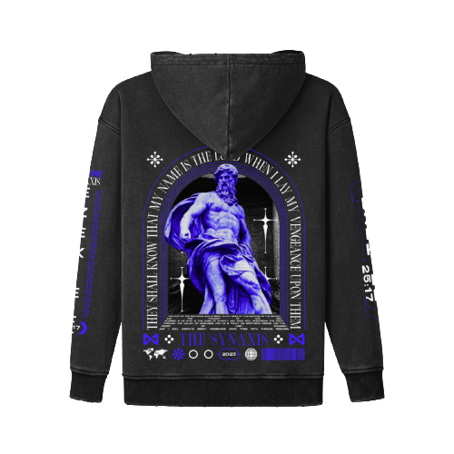 Ezekiel 25:19 Blue Sweatshirt