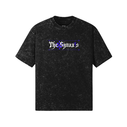 Ezekiel 25:19 Blue Oversize Tee
