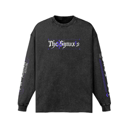 Ezekiel 25:19 Blue Long Sleeve