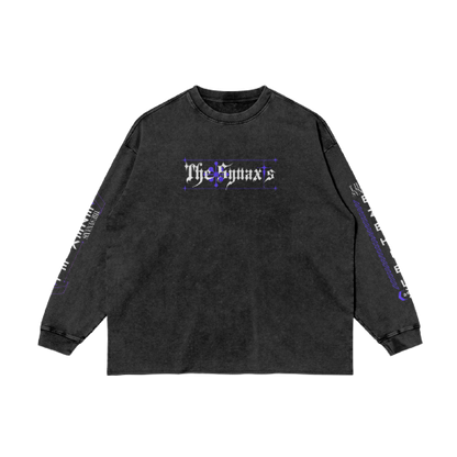 Ezekiel 25:19 Blue Long Sleeve